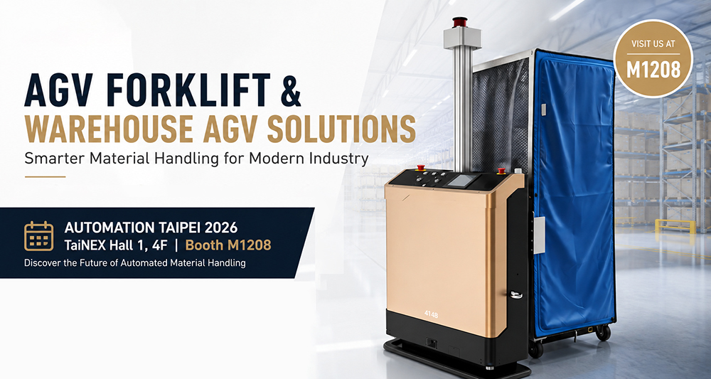 Automation Taipei 2026: JATEN Showcases AGV Forklift and Warehouse AGV Solutions